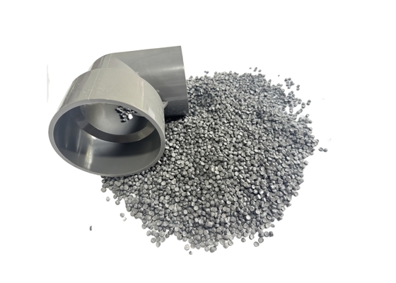 Fittings per tubi rigidi in PVC Granuli composti Resina per applicazioni di stampaggio Pareti ultra spesse Iniezione ad alto impatto Fittings per tubi di approvvigionamento idrico