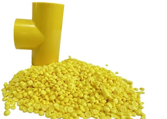 Stampaggio a iniezione di servizi OEM Granuli in PVC rigido durevole UPVC Compound per raccordi per tubi Materiali grezzi rigidi a iniezione antideflagranti ad alta resistenza Granuli di composto in PVC per scatole di giunzione elettriche